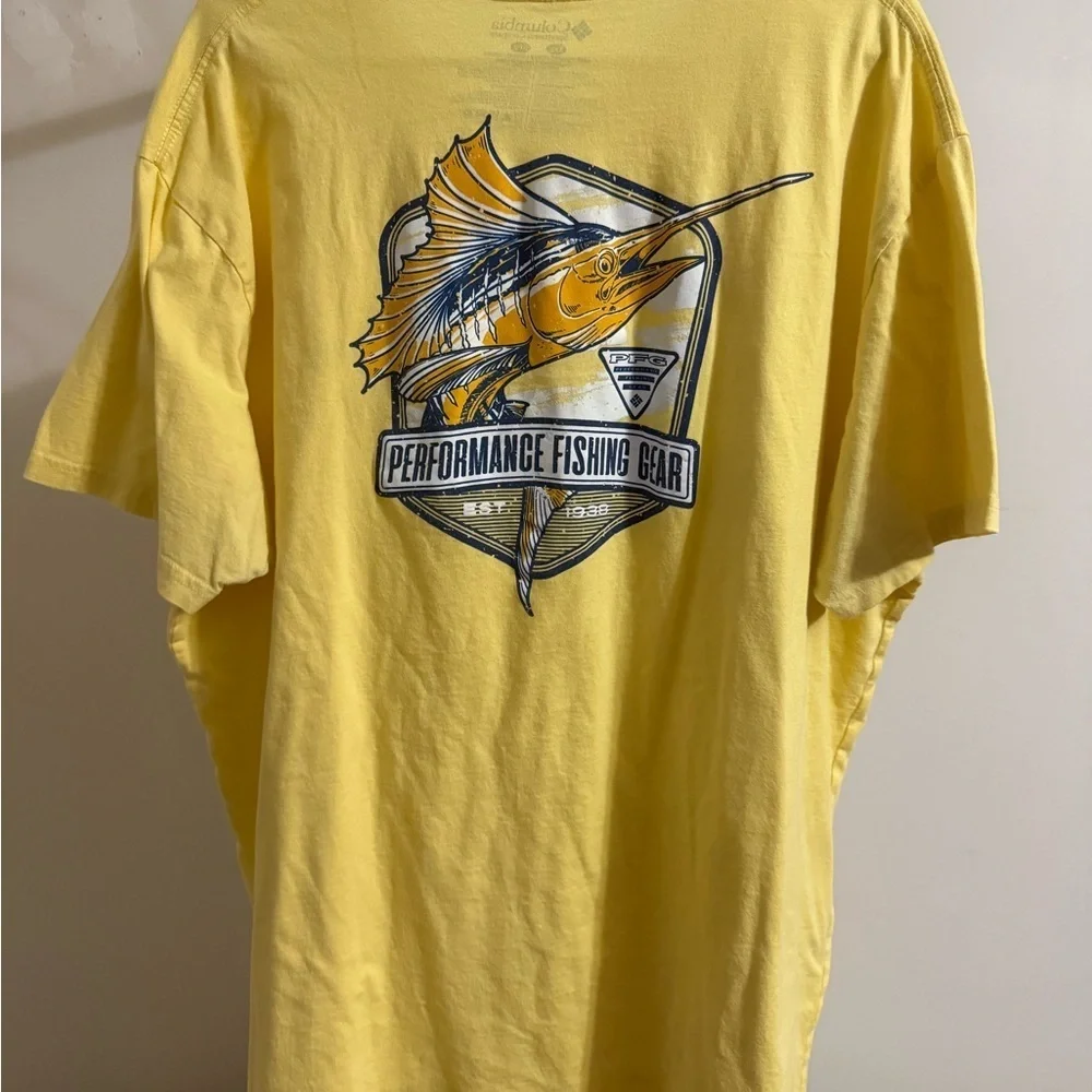 New Columbia Sportswear Men's Performance Fishing Gear Wally T-Shirt